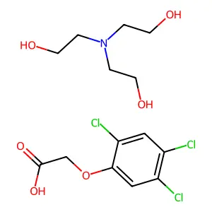 2,4,5-三乙醇胺盐 structure