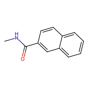 n-Methyl-2-naphthamide structure