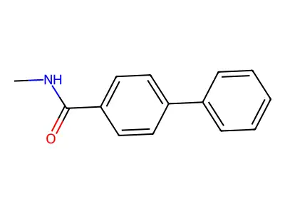 4-phenyl-N-methylbenzamide structure