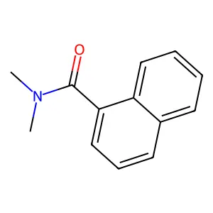 N,N-dimethylnaphthalene-1-carboxamide structure