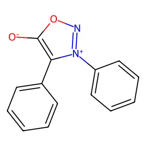 Sydnone, diphenyl- structure