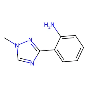 2-(1-Methyl-1H-1,2,4-triazol-3-yl)aniline structure