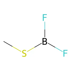 Methylthiodifluoroborane structure