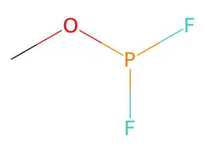 Methoxydifluorophosphine structure