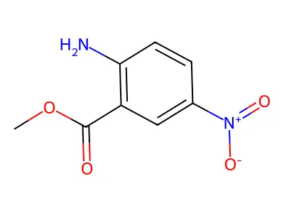 Methyl 2-amino-5-nitrobenzoate structure