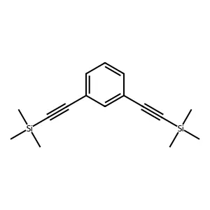 1,3-Bis[(trimethylsilyl)ethynyl]benzene structure