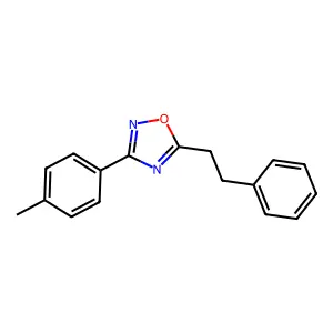 3-(4-Methylphenyl)-5-(2-phenylethyl)-1,2,4-oxadiazole structure
