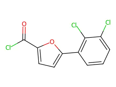 5-(2,3-dichlorophenyl)furan-2-carbonyl Chloride structure