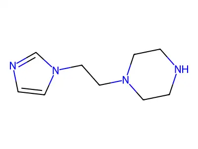 1-(2-Imidazol-1-yl-ethyl)-piperazine structure