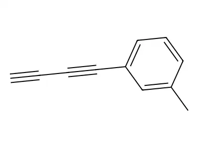 Benzene, 1-(1,3-butadiynyl)-4-methyl- structure