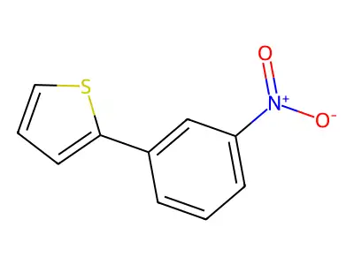 2-(3-Nitrophenyl)thiophene structure