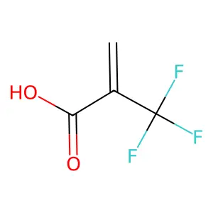 2-(Trifluoromethyl)acrylic acid structure