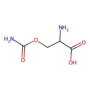 D-Serine, carbamate (ester) structure