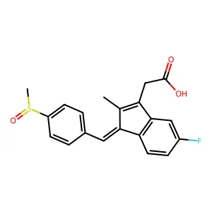 舒林酸 structure