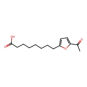 8-(5-Acetylfuran-2-yl)octanoic acid structure