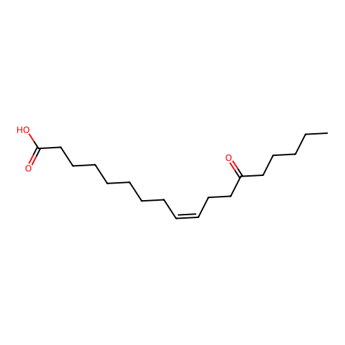 (Z)-13-Oxo-9-octadecenoic acid structure
