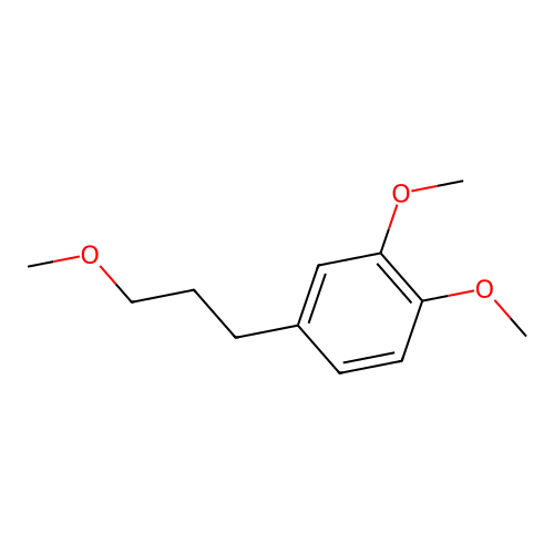 1,2-Dimethoxy-4-(3-methoxypropyl)benzene structure