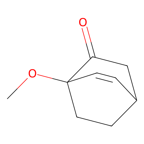 1-Methoxybicyclo[2.2.2]oct-5-en-2-one structure