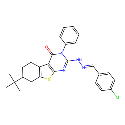 C27H27ClN4OS structure