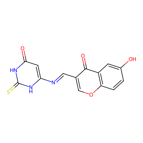C14H9N3O4S structure