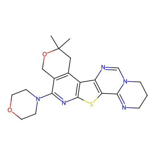 C21H25N5O2S structure