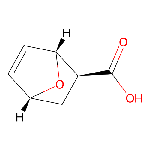 (1R,2S,4R)-7-Oxabicyclo[2.2.1]hept-5-ene-2-carboxylic acid structure