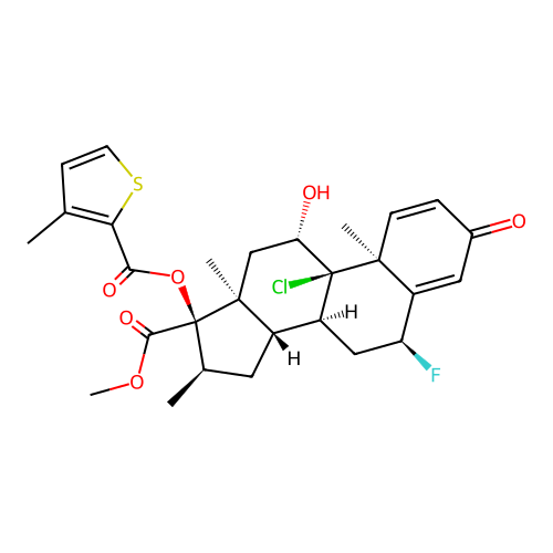 Chemical Compound (C28H32ClFO6S) structure