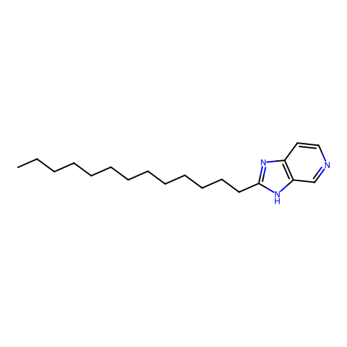 2-Tridecyl-1H-imidazo[4,5-C]pyridine structure