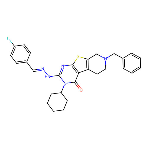 C29H30FN5OS structure