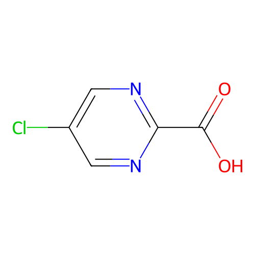 5-chloropyrimidine-2-carboxylic Acid structure