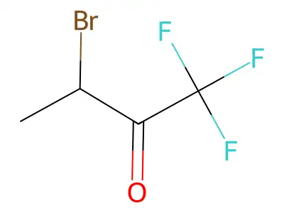 3-Bromo-1,1,1-trifluorobutan-2-one structure