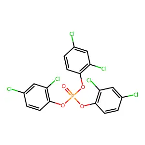 三(2,4-二氯苯基)磷酸酯 structure
