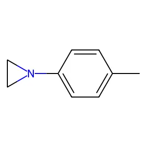 N-(4-Methylphenyl)aziridine structure