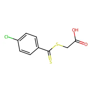 S-[p-Chlorothiobenzoyl]thioglycolic acid structure