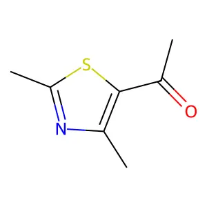 2,4-Dimethyl-5-acetylthiazole structure