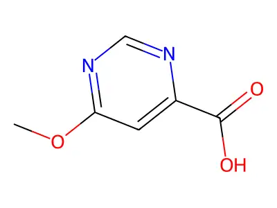 6-methoxypyrimidine-4-carboxylic Acid structure