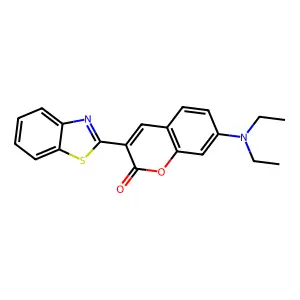 Coumarin 6 structure