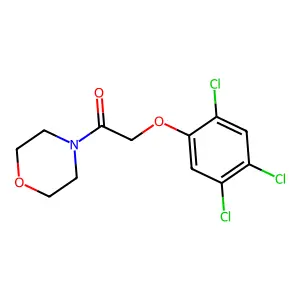 1-Morpholin-4-yl-2-(2,4,5-trichlorophenoxy)ethanone structure
