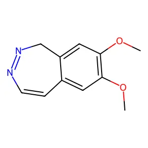 7,8-Dimethoxy-1H-2,3-benzodiazepine structure
