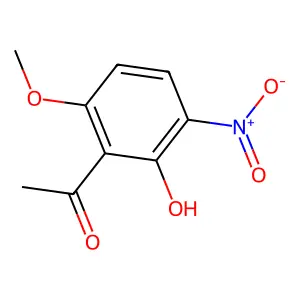 1-(2-Hydroxy-6-methoxy-3-nitrophenyl)ethanone structure