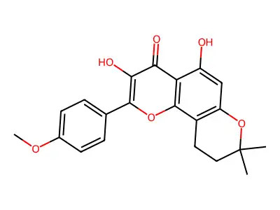 淫羊藿甙 structure