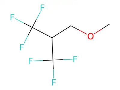 1,1,1,3,3,3-Hexafluoro-2-(methoxymethyl)propane structure