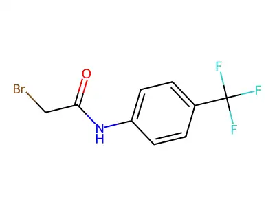 4-Acetamido-3-bromobenzotrifluoride structure