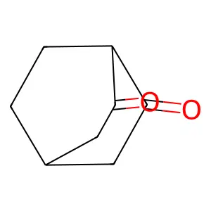 Bicyclo(2.2.2)octane-2,6-dione structure