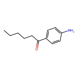 1-(4-Aminophenyl)-1-hexanone structure