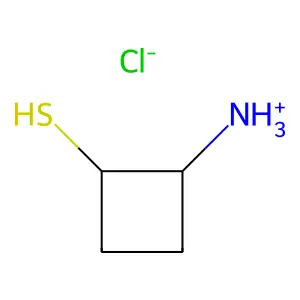 2-氨基环丁硫醇盐酸盐(E)- structure