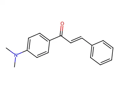 4'-(Dimethylamino)chalcone structure
