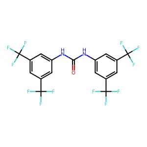 1,3-Bis(3,5-bis(trifluoromethyl)phenyl)urea structure