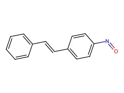 1-Nitroso-4-(2-phenylethenyl)benzene structure