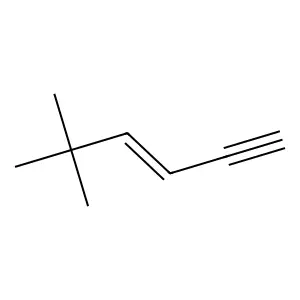 3-Hexen-1-yne, 5,5-dimethyl- structure